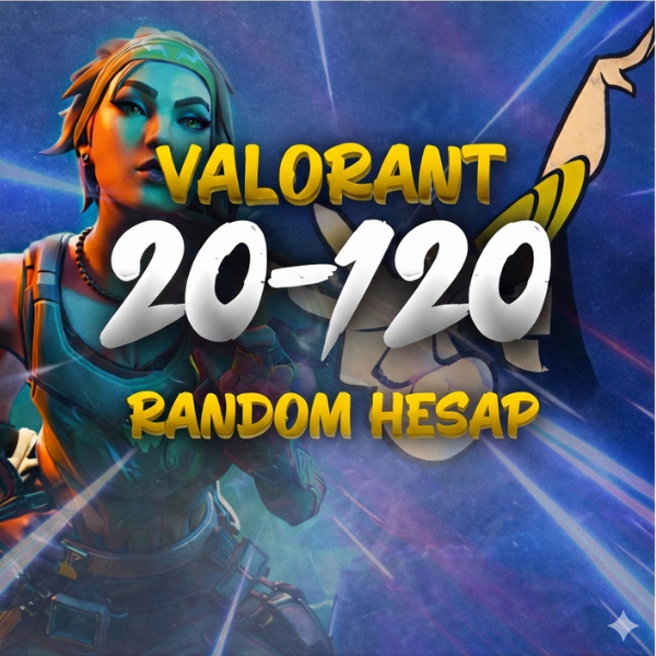 Valorant 20-120 Skinli Hesap