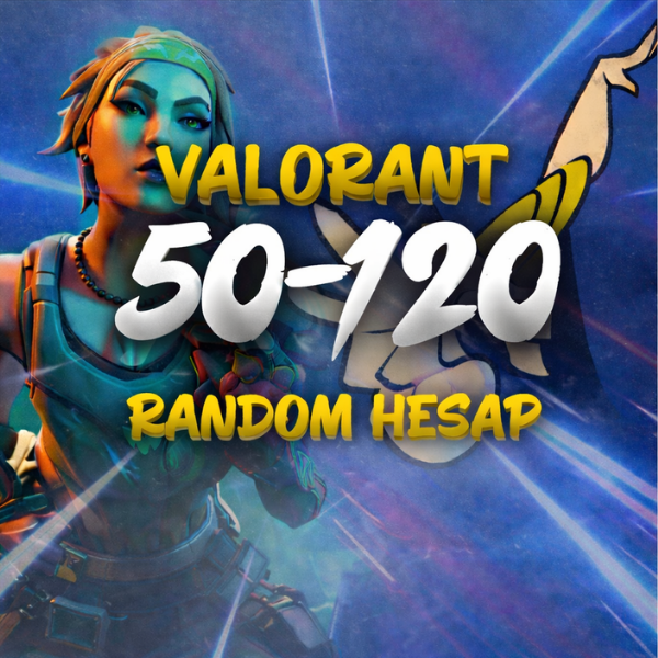 Valorant 50-120 Skinli Hesap