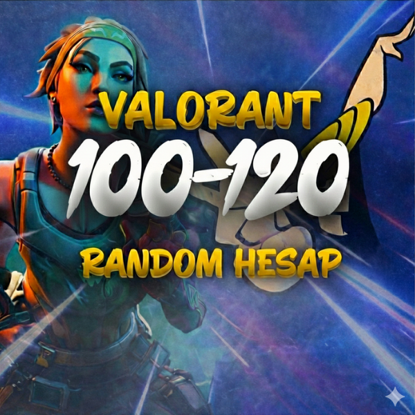 Valorant 100-120 Skinli Hesap