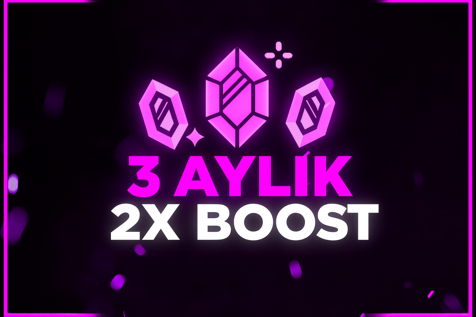 ⭐DİSCORD 3 AYLIK 2X BOOST